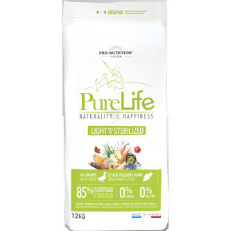 Flatazor PURE LIFE light sterilized (super-premium), 12kg