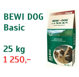 BEWI DOG - Basic croc - 25 kg